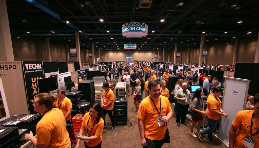 behind the scenes techspo event | TECHSPO Dallas Technology Expo behind the scenes techspo event